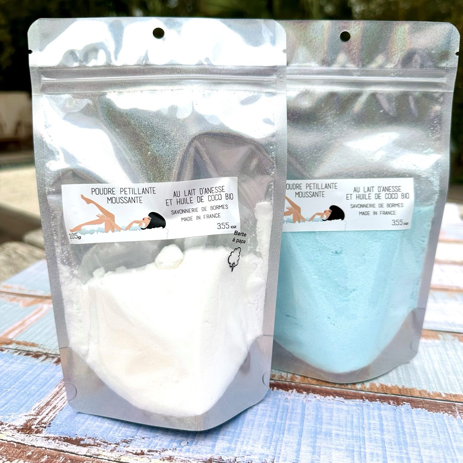 Poudres pétillantes pour le bain 105 gr